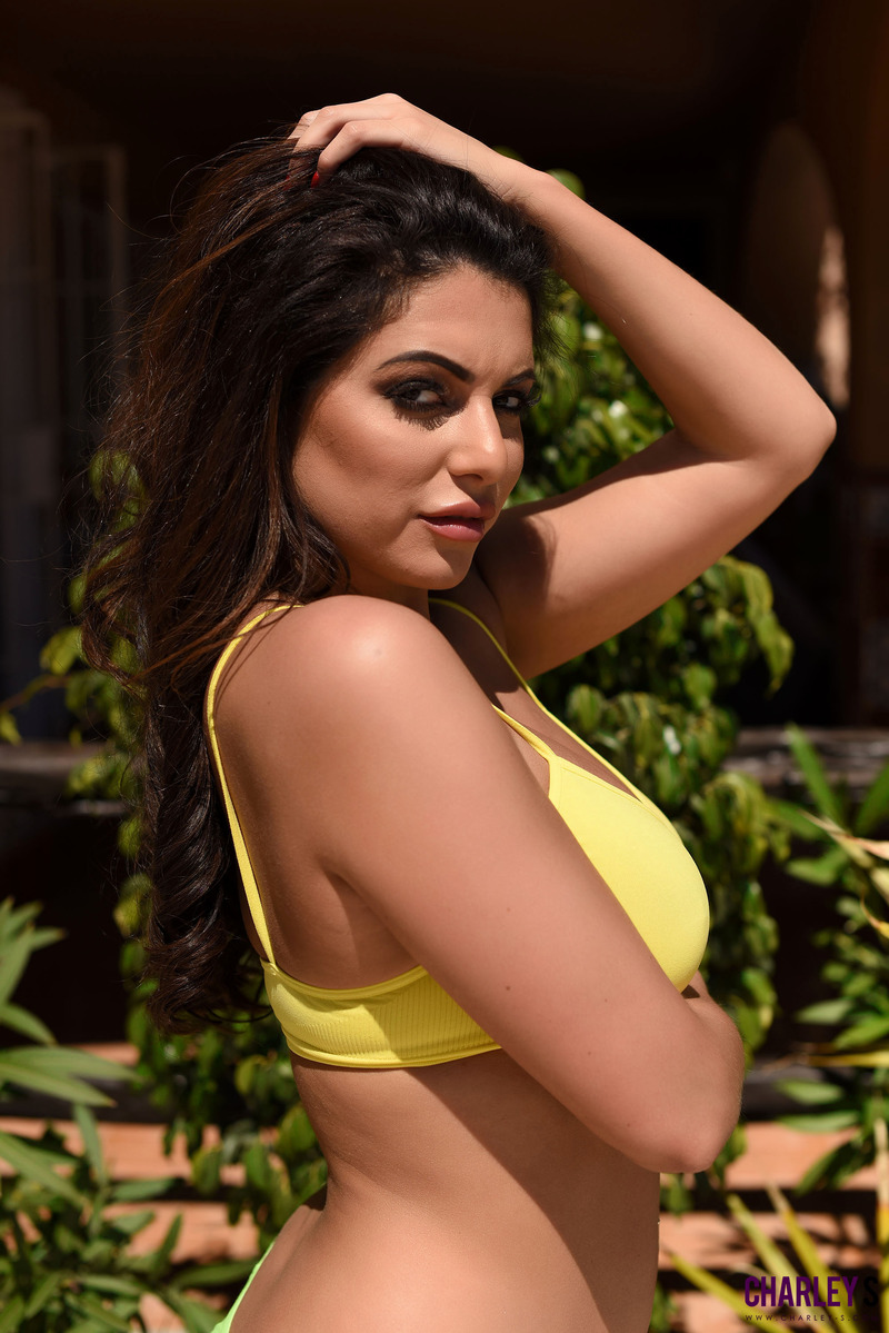 Charley Topless Outdoors - 11