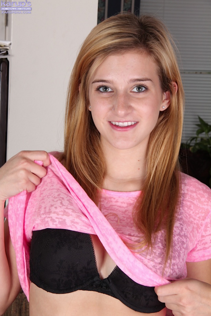 Blonde Teen Karma Jones - 2