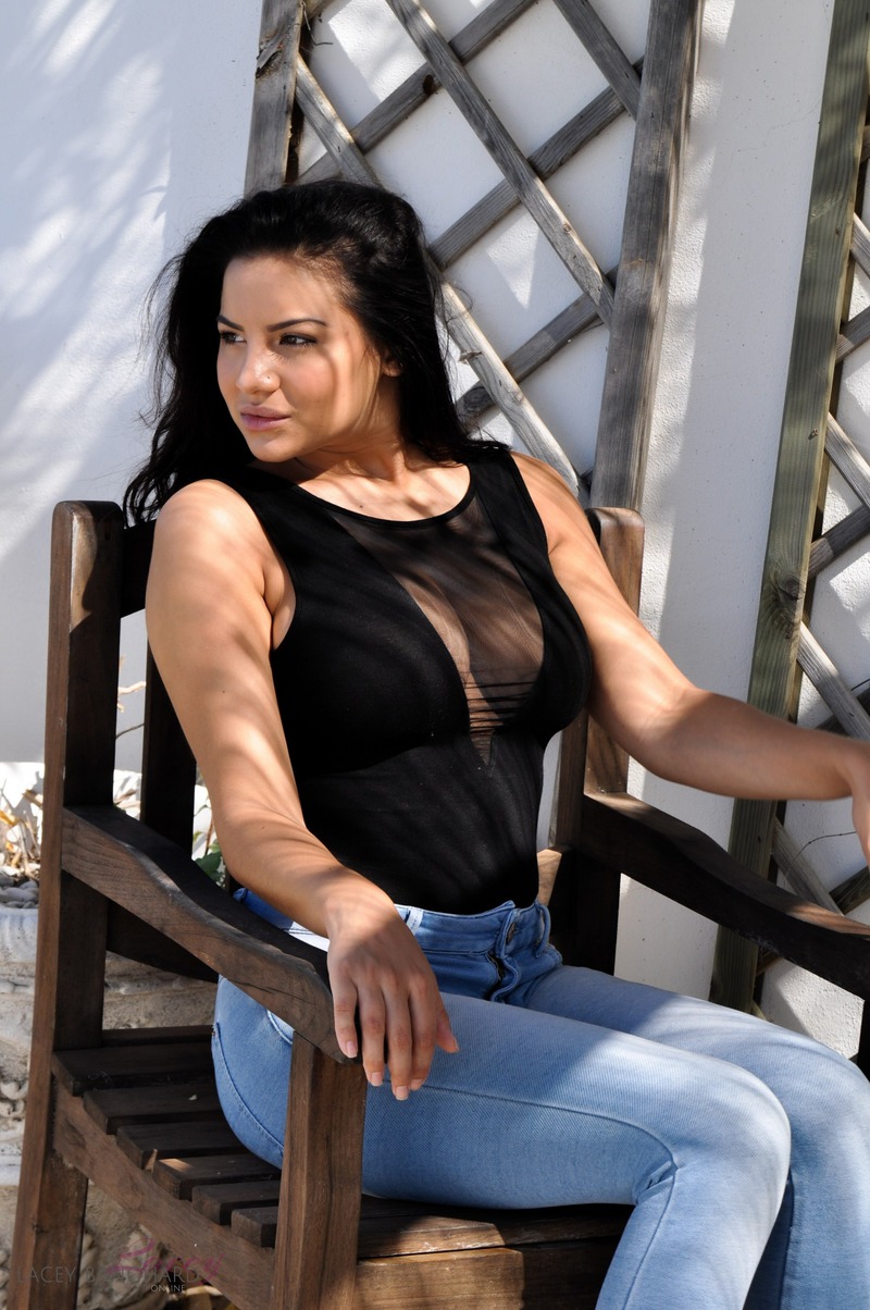 Lacey Banghard Blue Jeans - 1