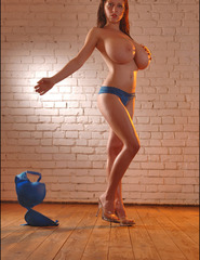 Anya Zenkova blue bikini - 8