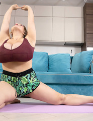 Cheryl Blossom Doing Yoga - 5